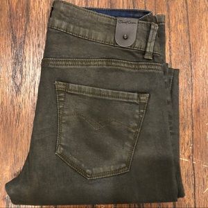 Daniel Cassin Green Skinny Jeans